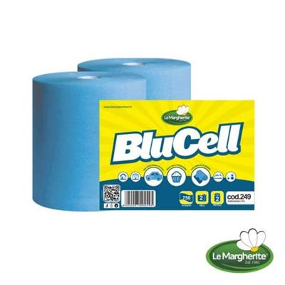 ASCIUGATUTTO OVATTA BLU BLUCELL 4,00 KG GOFFRATO BARTECH ( 2 ROTOLI)